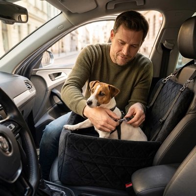 Protection siege auto chien Base antidérapante rangée avant et arrière