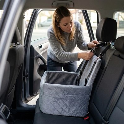 Protection siege auto chien siège de sécurité pour chien nid de voyage