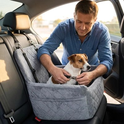 Protection siege auto chien Siège de voiture pour animaux de compagnie