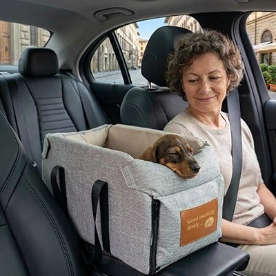 Protection  siège auto pour chien sécurisé