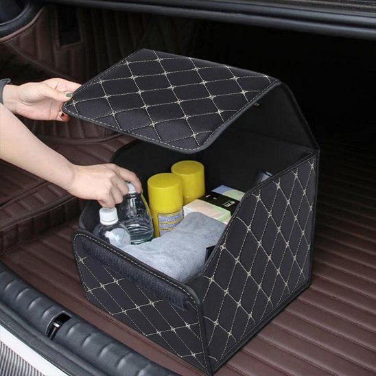 Rangement de coffre pour voiture pour courses et accessoires