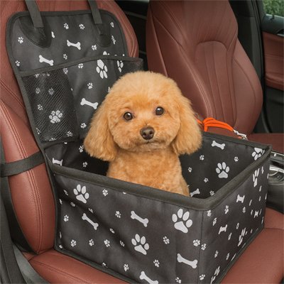 Siege auto chien avec poches de rangement