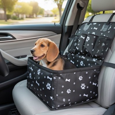 Siege auto chien siège avant de voiture
