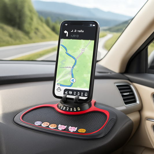 SUPPORT DE TÉLÉPHONE POUR VOITURE IDÉAL POUR BERLINES, SUV ET MONOSPACES
