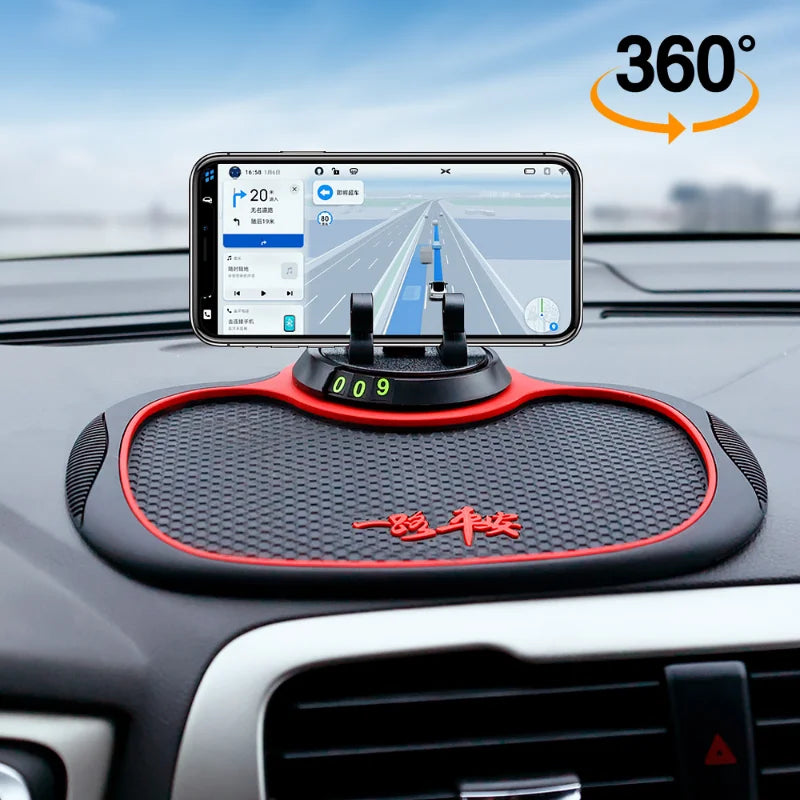 SUPPORT DE TÉLÉPHONE POUR VOITURE MULTIFONCTION POUR TELEPHONE ET OBJETS LÉGERS
