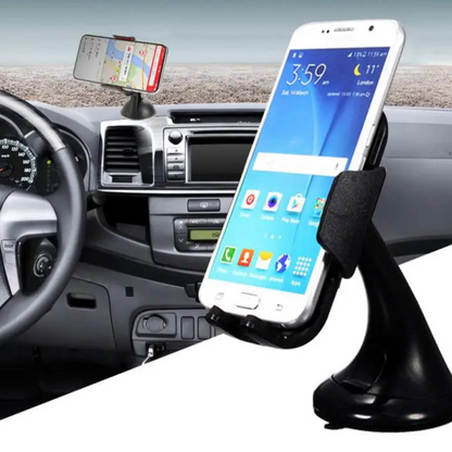 SUPPORT DE TÉLÉPHONE VOITURE FIABLE AVEC FIXATION PUISSANTE ET DURABLE