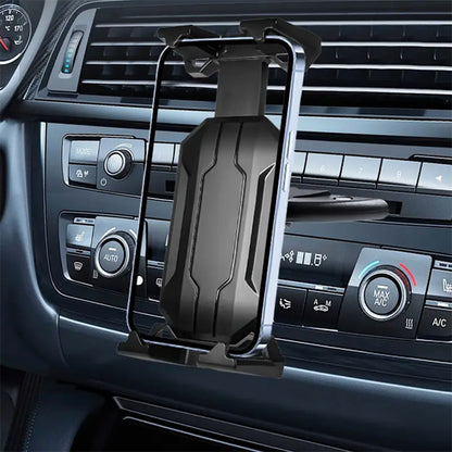 Utilisation du support-de-telephone-voiture pour un appel mains libres en toute sécurité
