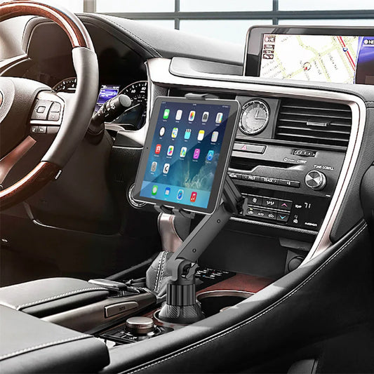 SUPPORT IPAD VOITURE STABLE AVEC BASE ANTIDÉRAPANTE
