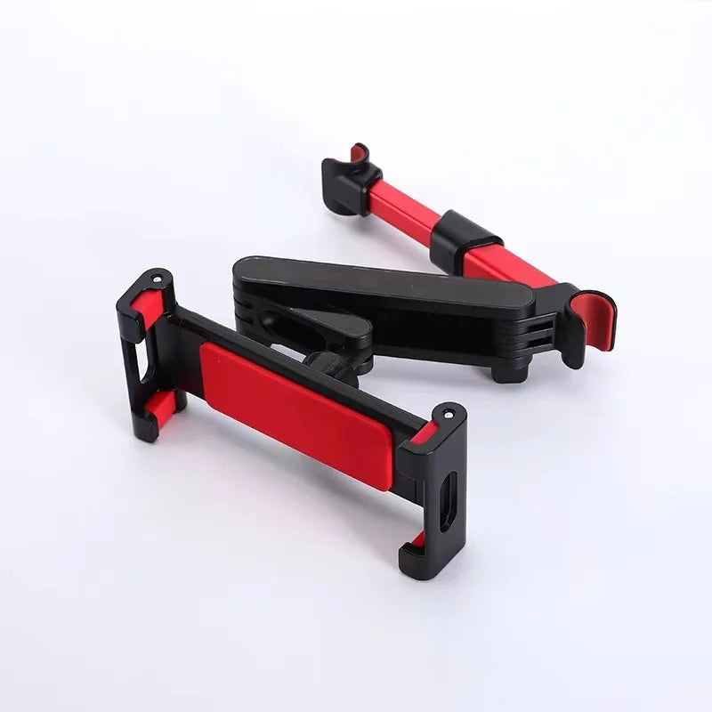 Support tablette voiture avec protection en caoutchouc antirayures pour appareil.