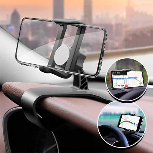 SUPPORT SMARTPHONE POUR VOITURE ADAPTÉ À TOUTES LES MARQUES DE SMARTPHONES