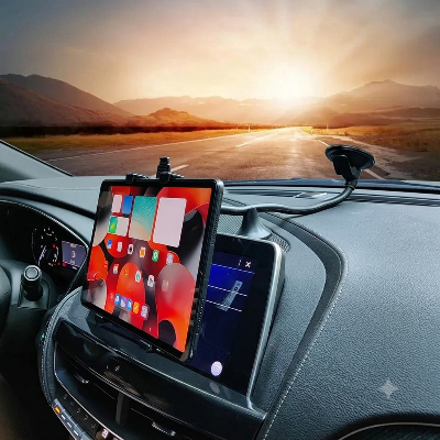 Support tablette tableau de bord voiture rotation 360 degrés
