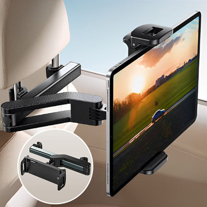 Support tablette voiture tenant fermement une tablette en mode paysage