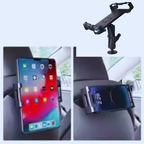 
SUPPORT TABLETTE VOITURE AVEC FIXATION À ROTULE AJUSTABLE
