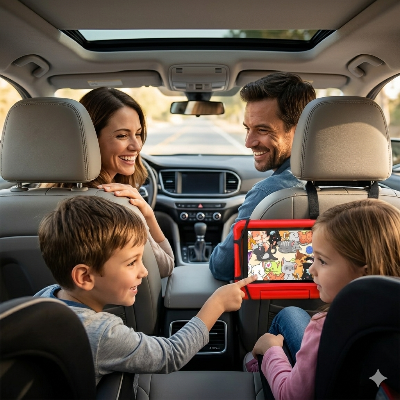 support tablette voiture Accessoire voiture pour divertir les enfants en voyage.