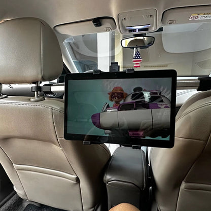 Support tablette voiture transformant l’arrière d’un véhicule en mini-cinéma familial