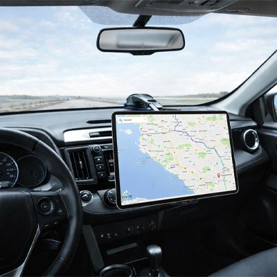 Support tablette voiture siège arrière anti vibration montagne