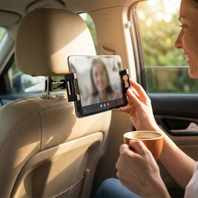 Support tablette voiture siege arriere facile à utiliser