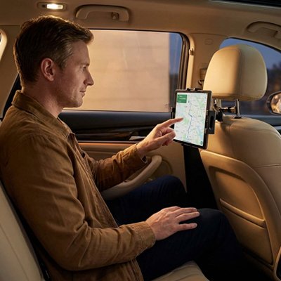 Support tablette voiture siege arriere réglable afin de le placer devant vous