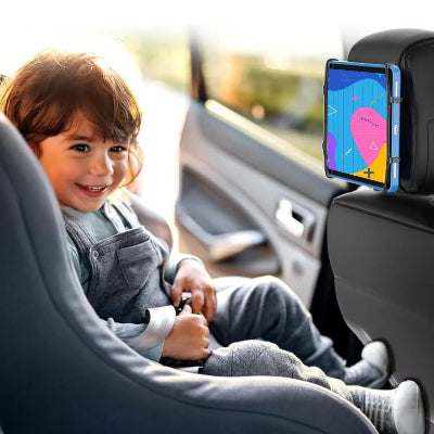 Support tablette voiture améliorant le confort des trajets.