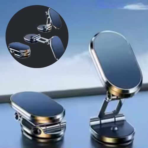 SUPPORT TÉLÉPHONE MAGNÉTIQUE VOITURE ERGONOMIQUE ET FIABLE

