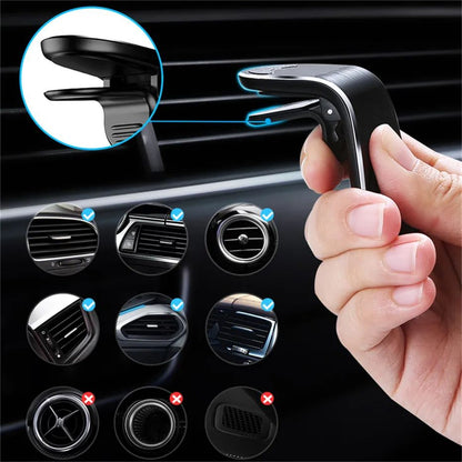 SUPPORT TÉLÉPHONE MAGNÉTIQUE VOITURE LÉGER ET PORTABLE
