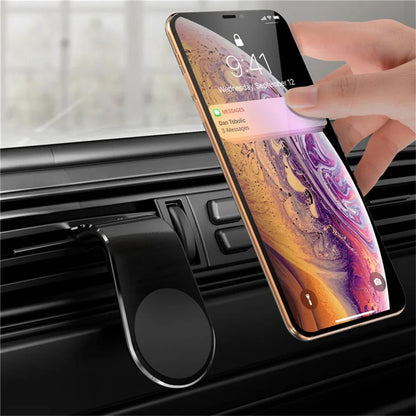 SUPPORT TÉLÉPHONE MAGNÉTIQUE VOITURE COMPACT ET PERFORMANT