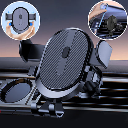 Support telephone pour voiture noir utilisé pour un appel en mode mains libres
