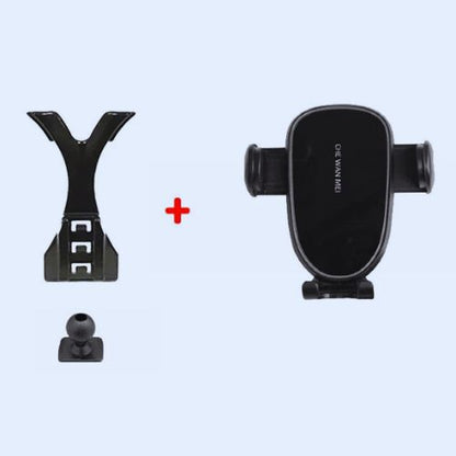 SUPPORT TELEPHONE RETROVISEUR UTILISE EN EMBOUTEILLAGE
