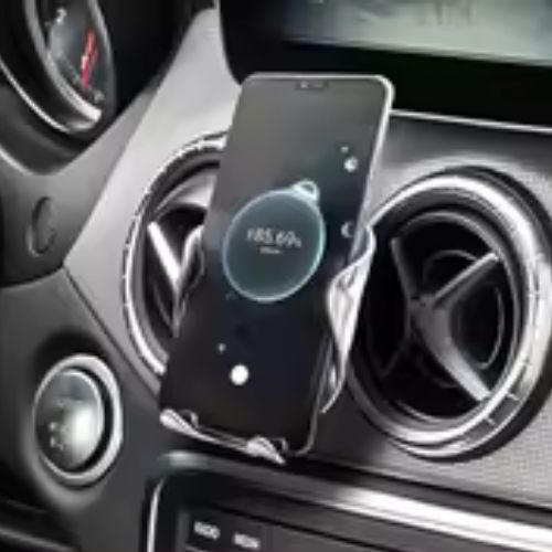 SUPPORT TELEPHONE RETROVISEUR DANS HABITACLE MERCEDES
