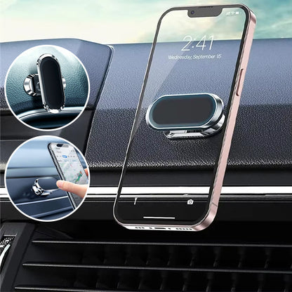 Support téléphone voiture noir mains libres pour une conduite sans distraction
