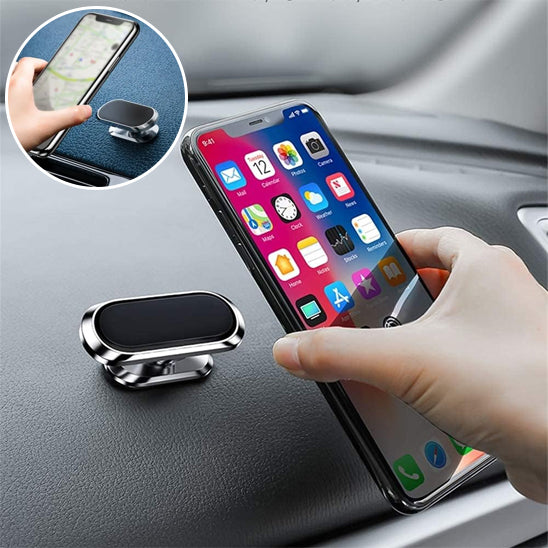 Support téléphone voiture noir anti-chute pour maintenir votre téléphone stable
