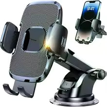 SUPPORT TÉLÉPHONE VOITURE VENTOUSE MODERNE AVEC FIXATION PUISSANTE
