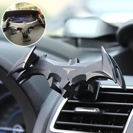 Support voiture pour telephone laissant un accès libre au port de charge du téléphone