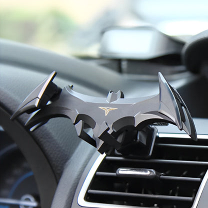 Support voiture pour telephone noir en situation de conduite avec téléphone stable