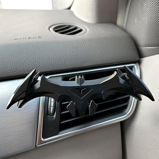 Vue latérale du support voiture pour telephone avec rotation à 360 degrés