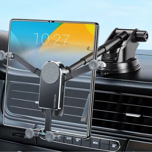 SUPPORT VOITURE TABLETTE PUISSANT ANTI CHOCS ET VIBRATIONS
