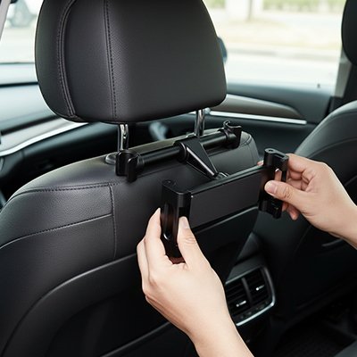 Tablette arrière pour voiture anti chute robuste