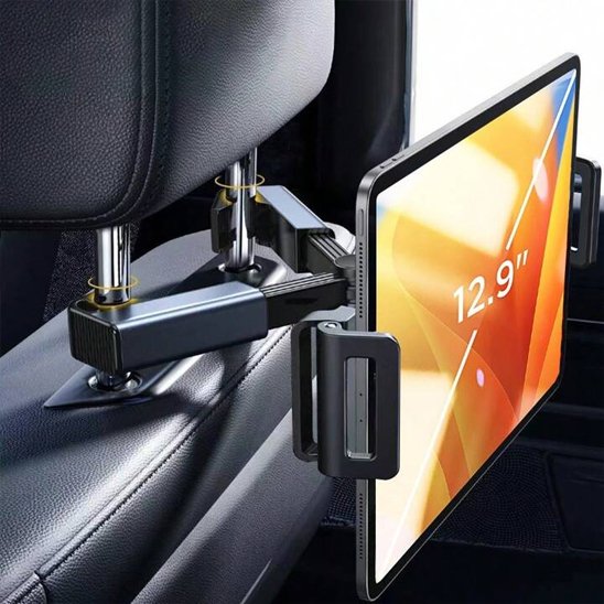 tablette arriere voiture compatible tous smartphones