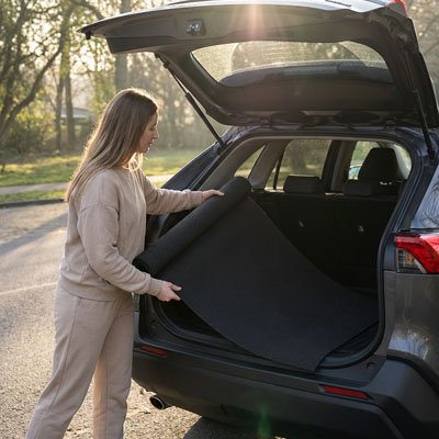Tapie de coffre pour voiture pour animaux