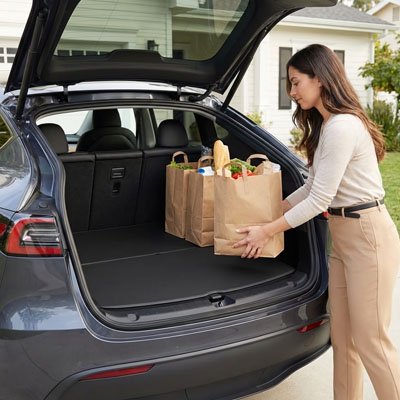 Tapis  coffre de voiture antidérapant en PVC protection universelle