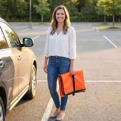 Tapis de coffre de voiture facile à plier