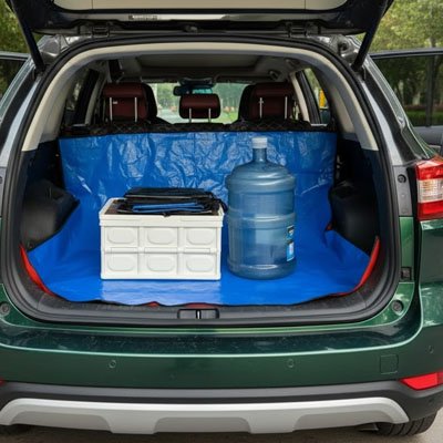 Tapis de coffre de voiture pour activités plein air