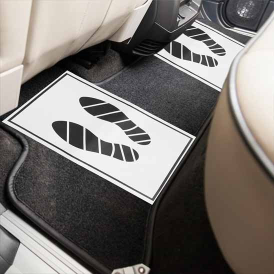 Tapis de voiture compatible berline et compacte