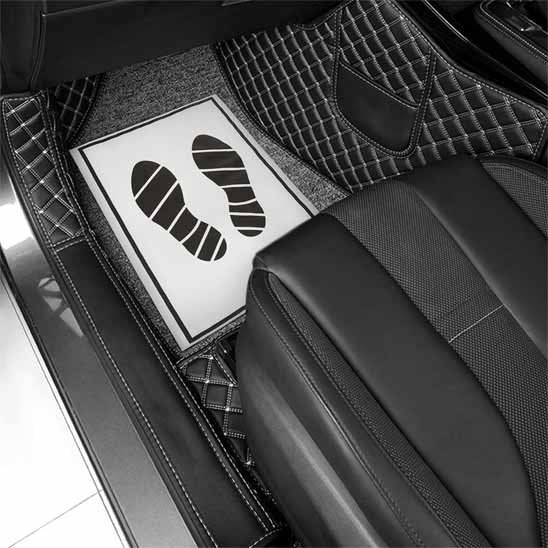 Tapis de voiture décoratif pour intérieur élégant
