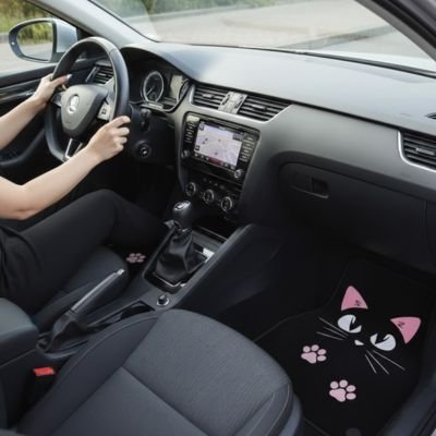 Tapis de voiture elegante