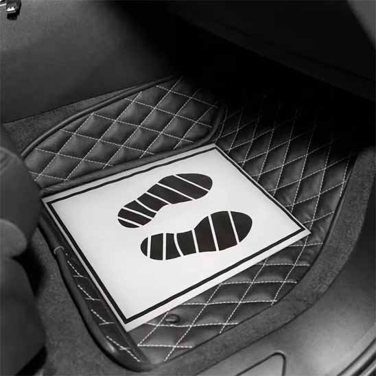 Tapis pour voiture jetable
