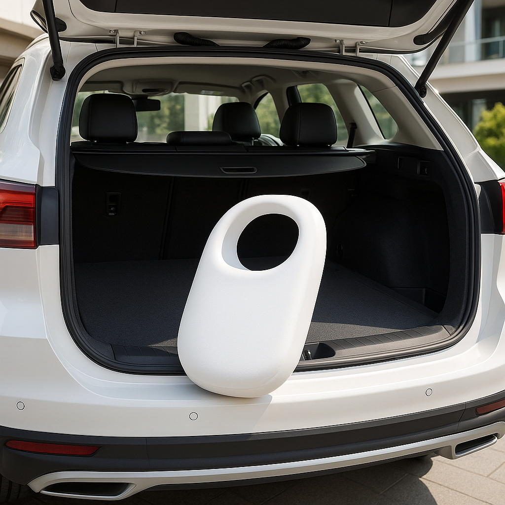 Traceur gps blanc pour localisation de véhicule