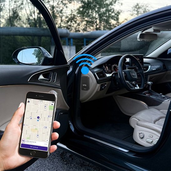 TRACEUR GPS VOITURE AUTONOME AVEC APPLICATION MOBILE
