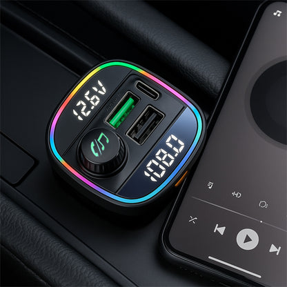 TRANSMETTEUR BLUETOOTH VOITURE MODERNE POUR TOUS TYPES DE VOITURES
