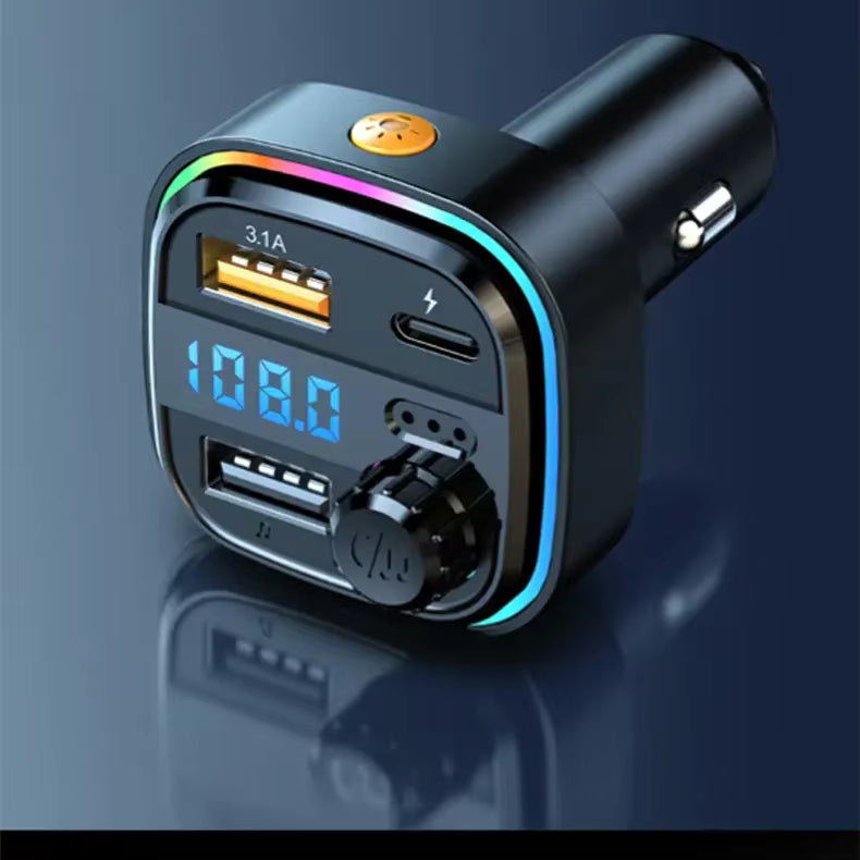 TRANSMETTEUR BLUETOOTH VOITURE RAPIDE AVEC CHARGEUR USB PUISSANT